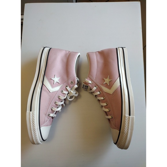 Converse Star‎ Player 76 Mid Shoes Man's 11 Dust Rose Unisex High Top Sneakers - Picture 4 of 9